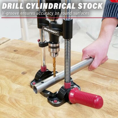 Milescraft 1318 AccuDrill Mate, taladro con precisión. - Imagen 2