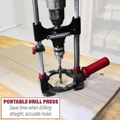 Milescraft 1318 AccuDrill Mate, taladro con precisión. - Imagen 3