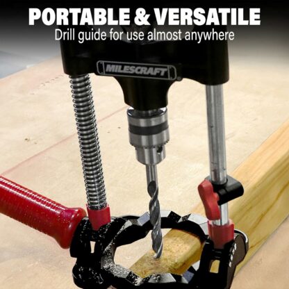 Milescraft 1318 AccuDrill Mate, taladro con precisión. - Imagen 4