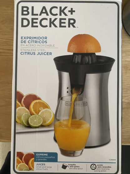 Exprimidor BLACK+DECKER CJ4000S Plateado - Imagen 3